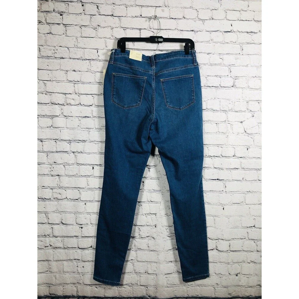 Universal Thread Women High-Rise Jegging Smooths & Sculpts Blue Jeans Size 12/31